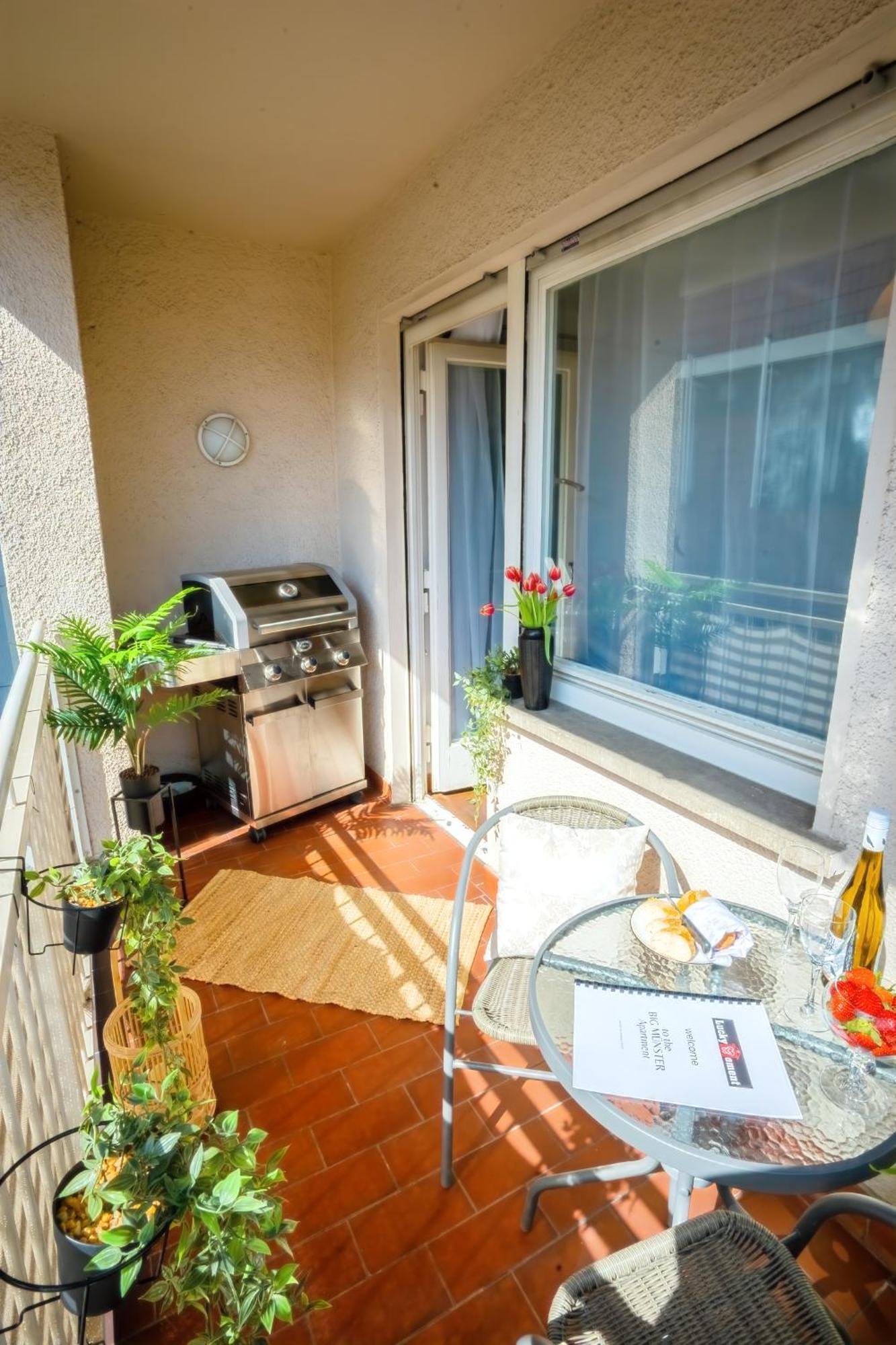The Big Muenster Fuer Bis Zu 12, Whirlpool, Sauna, Zentral, Tischfussball, Balkon, Gasgrill Ульм Екстер'єр фото
