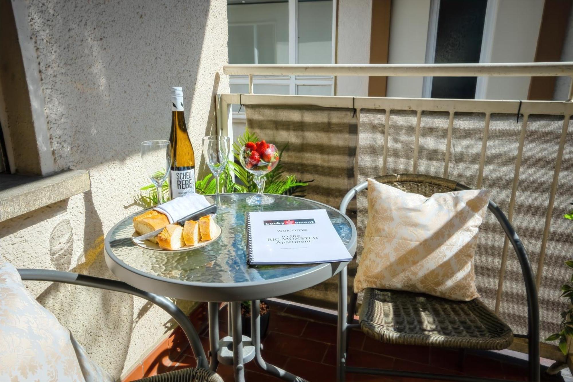 The Big Muenster Fuer Bis Zu 12, Whirlpool, Sauna, Zentral, Tischfussball, Balkon, Gasgrill Ульм Екстер'єр фото