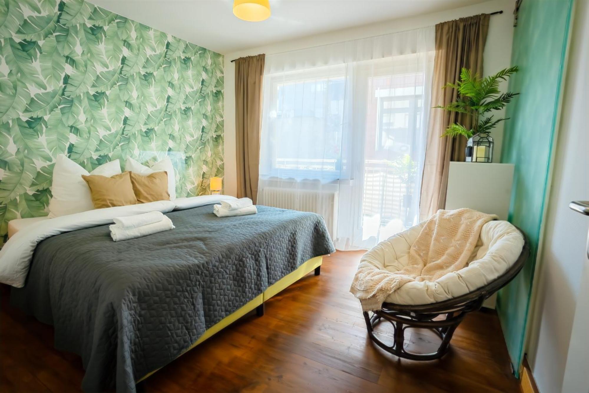 The Big Muenster Fuer Bis Zu 12, Whirlpool, Sauna, Zentral, Tischfussball, Balkon, Gasgrill Ульм Екстер'єр фото