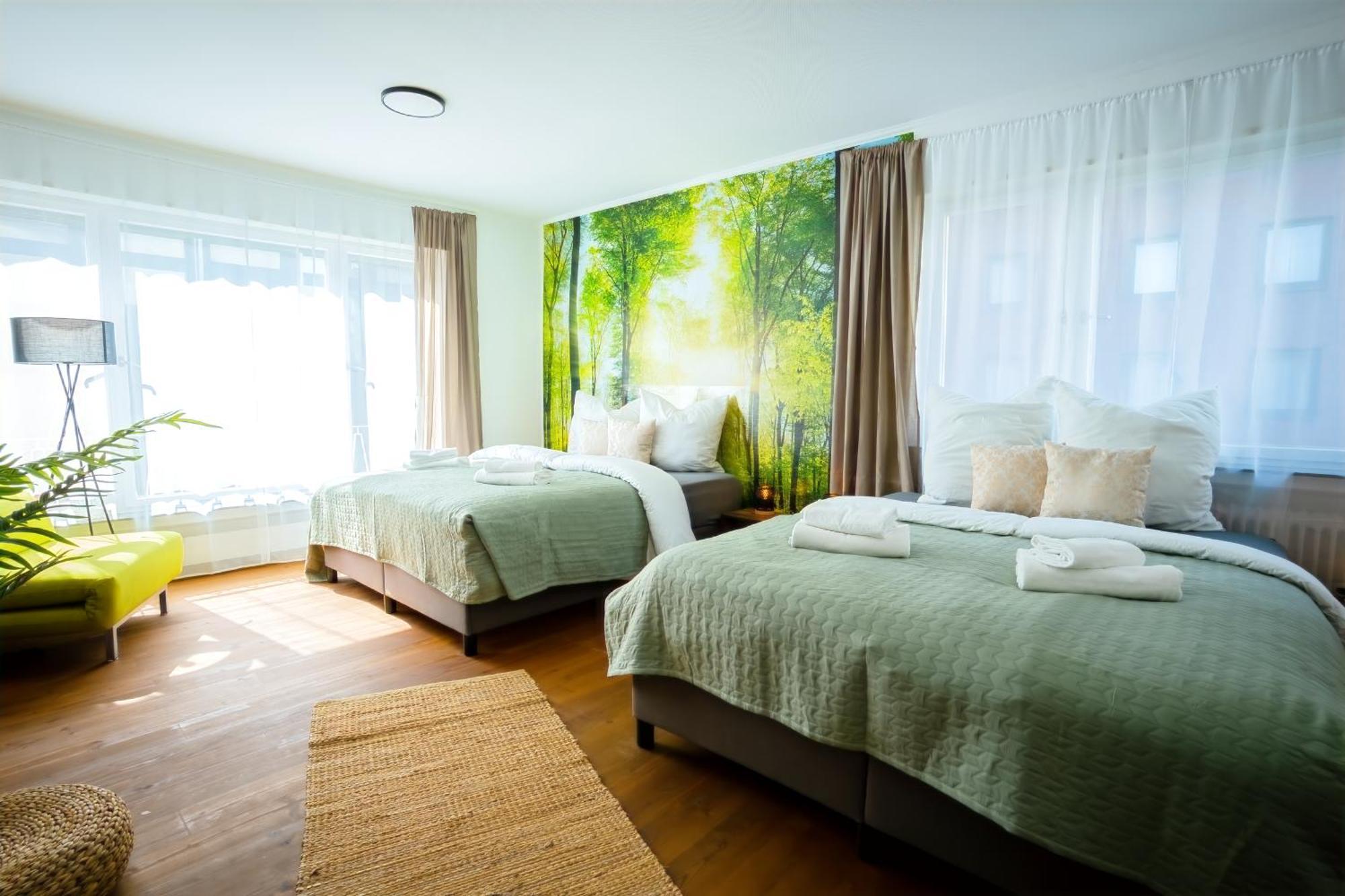 The Big Muenster Fuer Bis Zu 12, Whirlpool, Sauna, Zentral, Tischfussball, Balkon, Gasgrill Ульм Екстер'єр фото