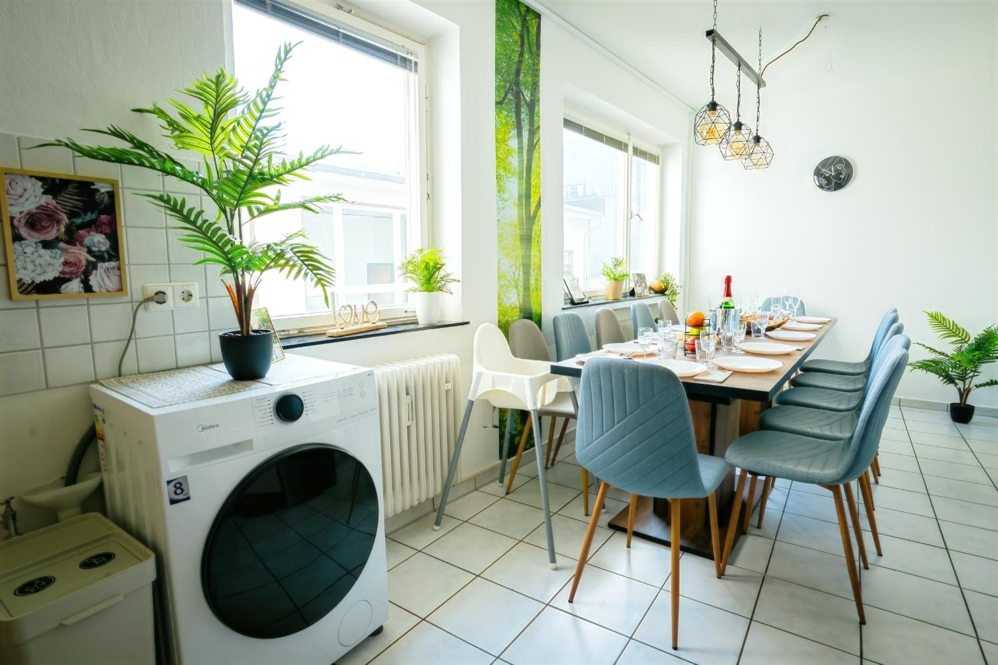 The Big Muenster Fuer Bis Zu 12, Whirlpool, Sauna, Zentral, Tischfussball, Balkon, Gasgrill Ульм Екстер'єр фото